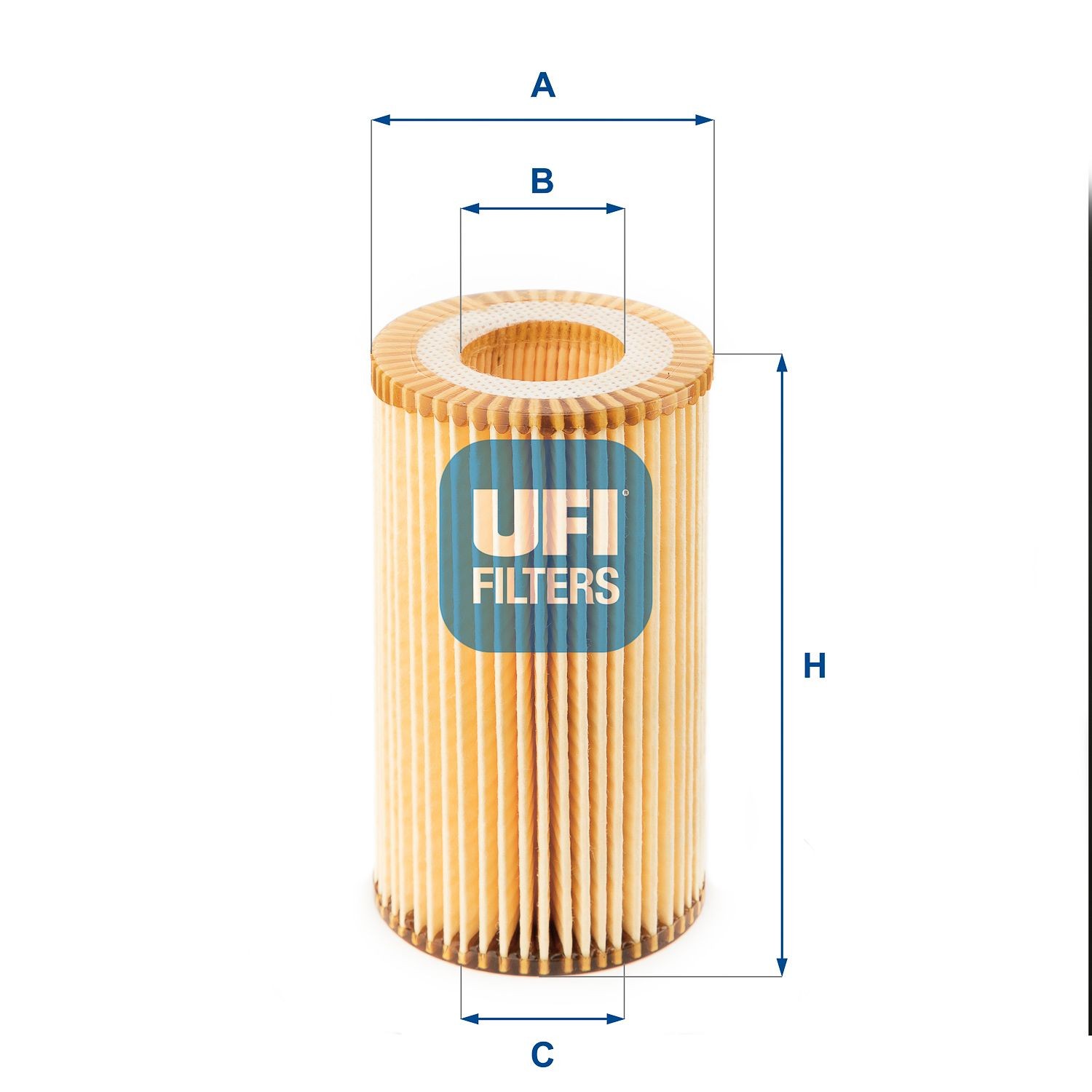 Original UFI Oil filter 25.002.00 for MERCEDES-BENZ E-Class