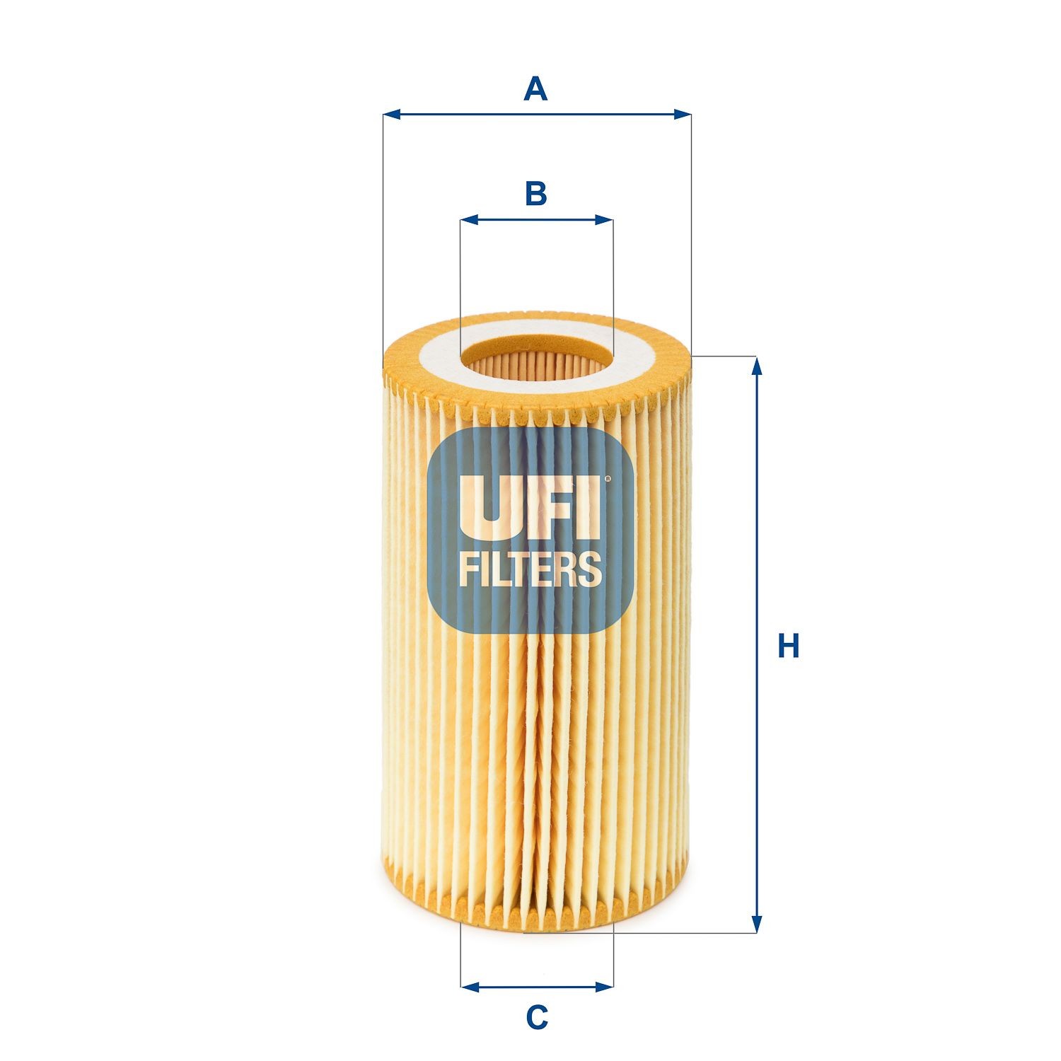 UFI Filter Insert Inner Diameter 2: 29mm, Ø: 63,5mm, Height: 116mm Oil filters 25.003.00 buy