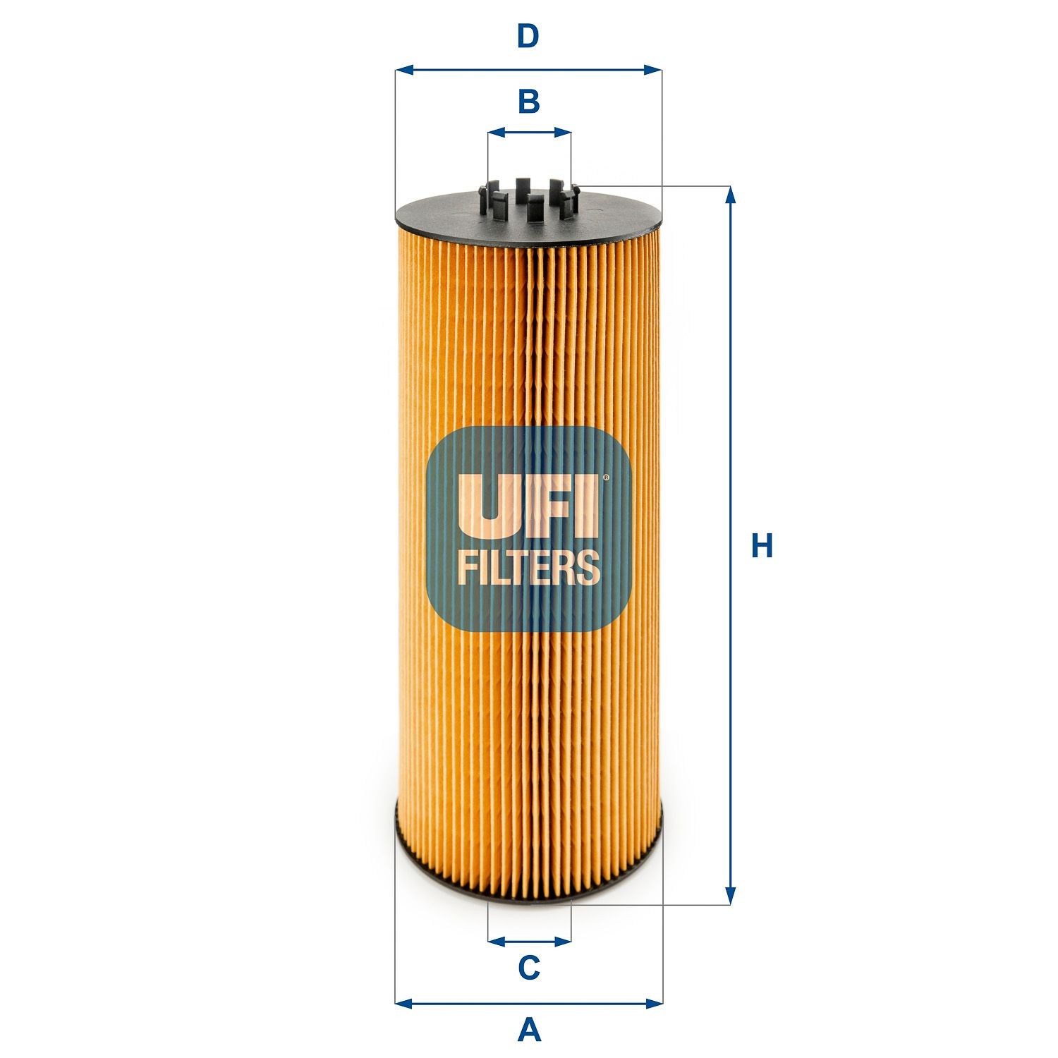 UFI 25.006.00 Oil filter 541 180 02 09