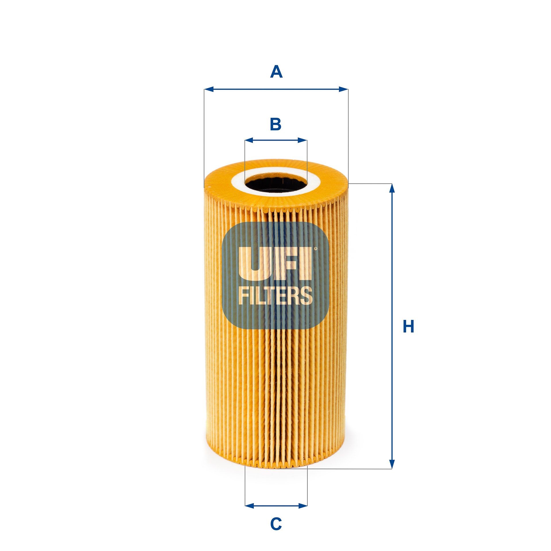 Great value for money - UFI Oil filter 25.009.00