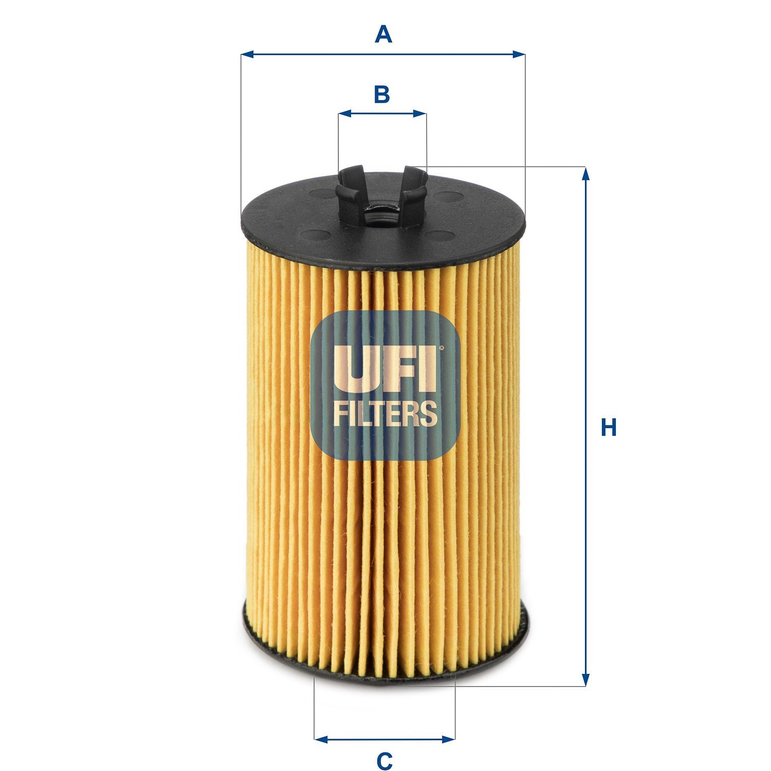 Original UFI Oil filters 25.012.00 for OPEL ASTRA