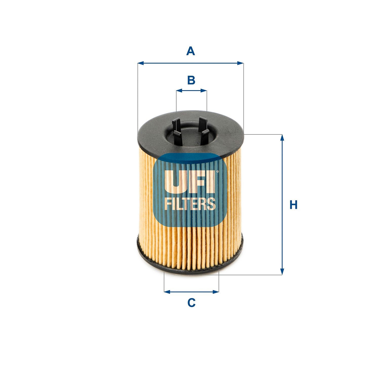 UFI 25.017.00 Oil filter 90 536 362