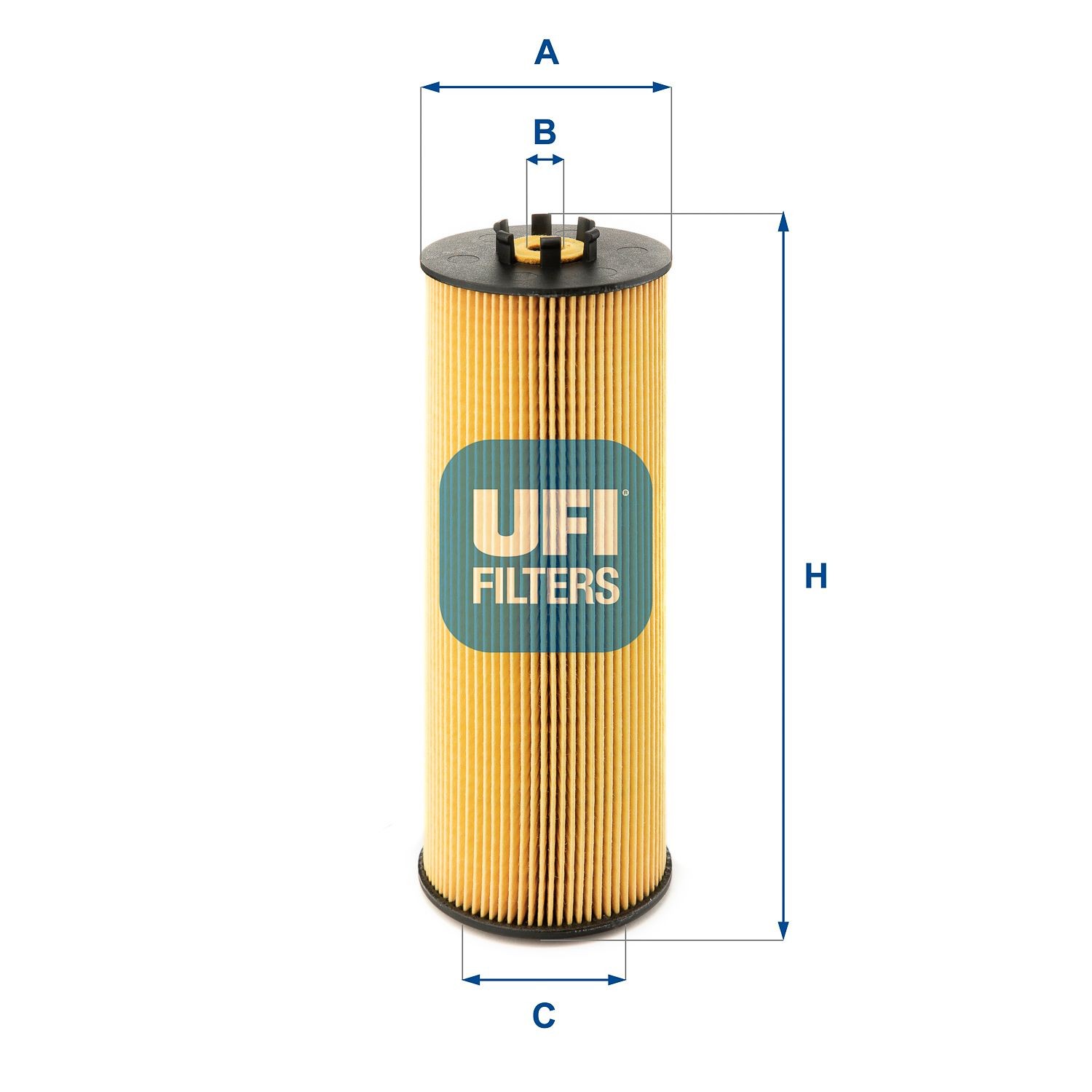 UFI 25.019.00 Oil filter Filter Insert