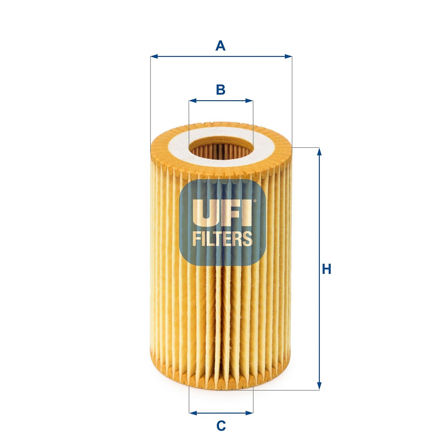 Original UFI Engine oil filter 25.022.00 for RENAULT TWINGO