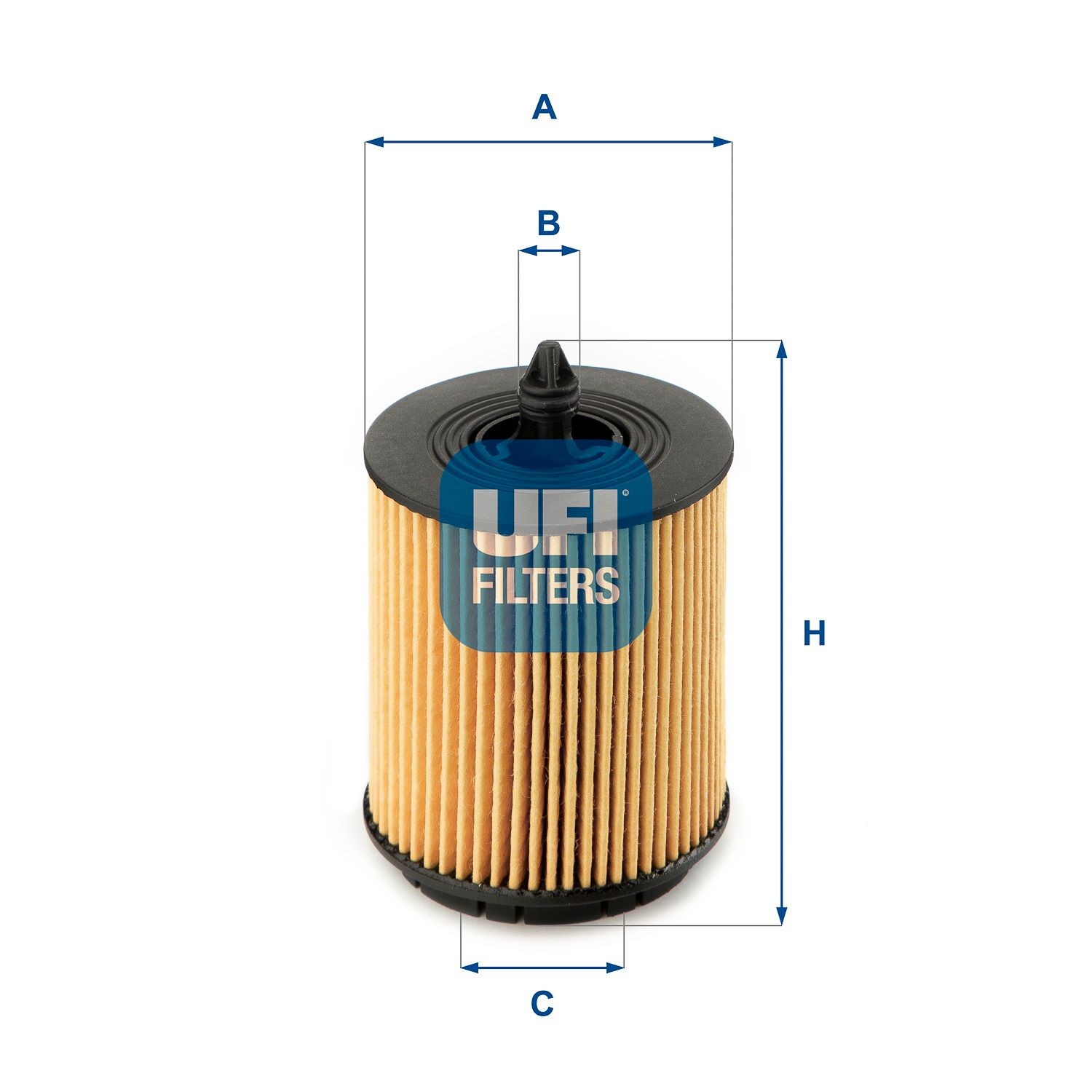 UFI 25.024.00 Oil filter 12605566
