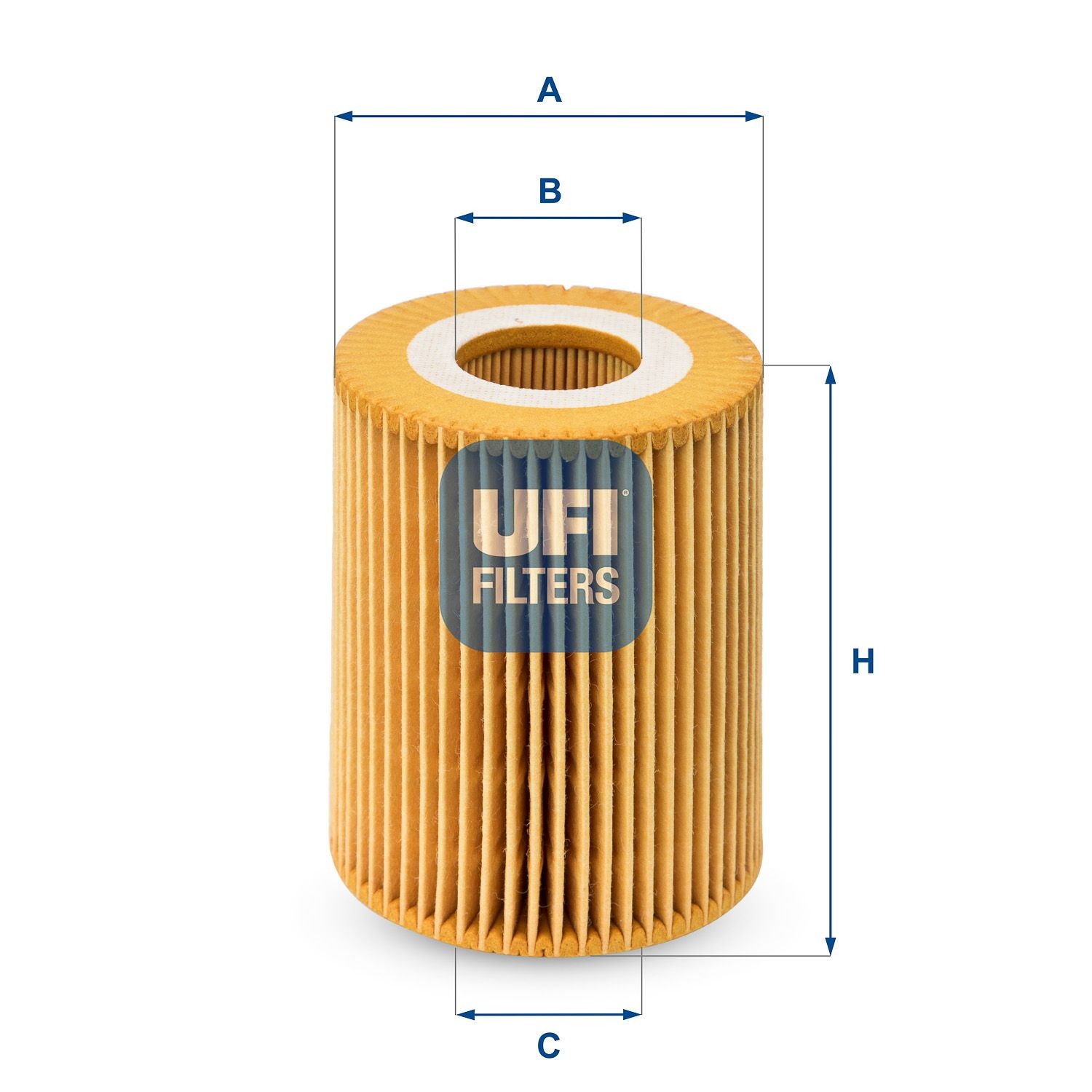 UFI 25.027.00 Oil filter Filter Insert