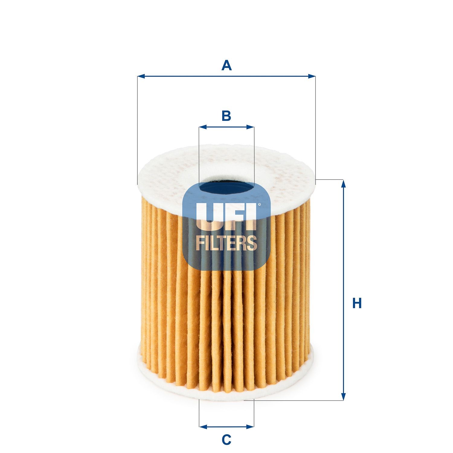 UFI Filter Insert Inner Diameter 2: 22mm, Ø: 52,5mm, Height: 54,8mm Oil filters 25.035.00 buy