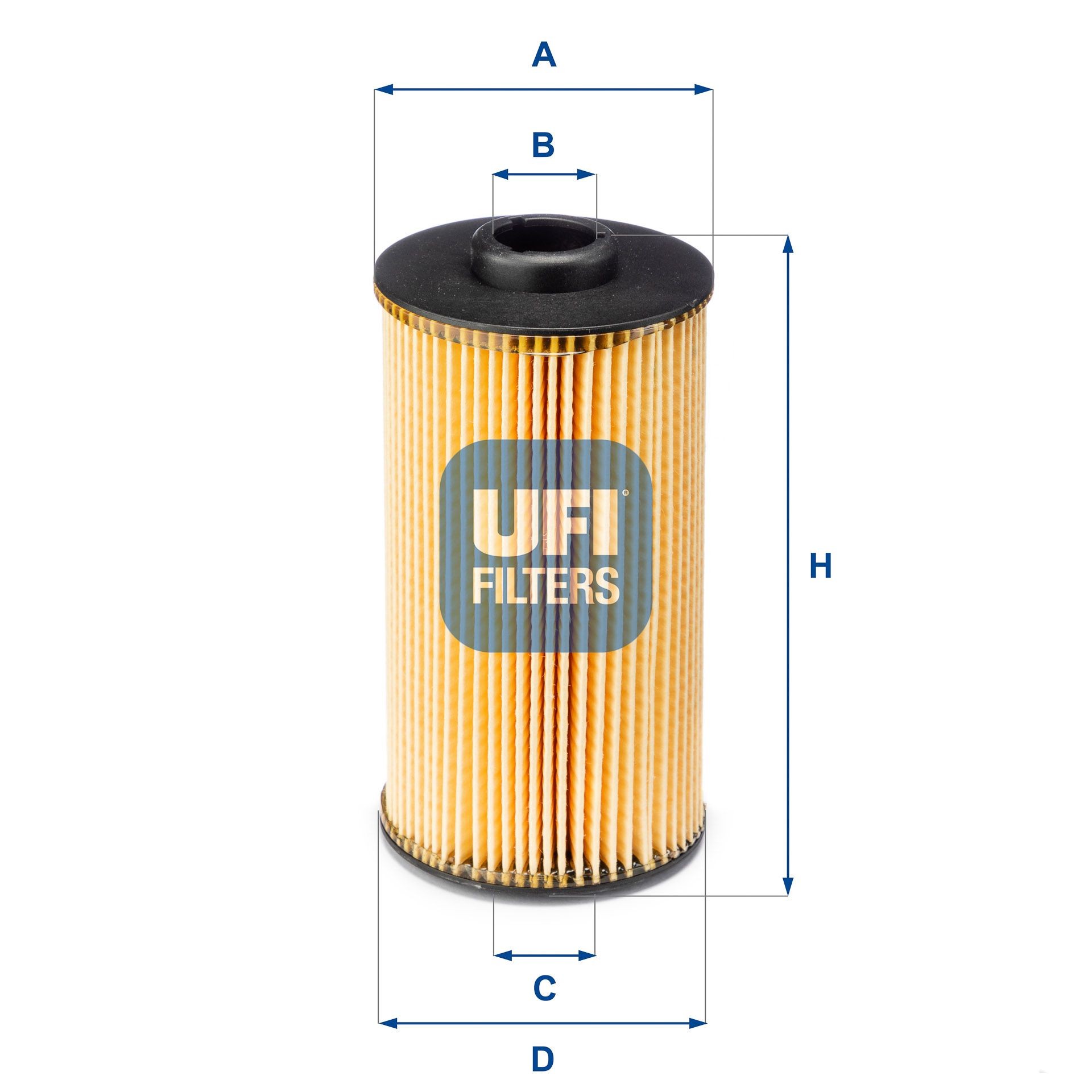25.038.00 UFI Filtereinsatz Innendurchmesser 2: 25mm, Innendurchmesser 2: 39mm, Ø: 83mm, Ø: 83mm, Höhe: 160mm Ölfilter 25.038.00 günstig kaufen
