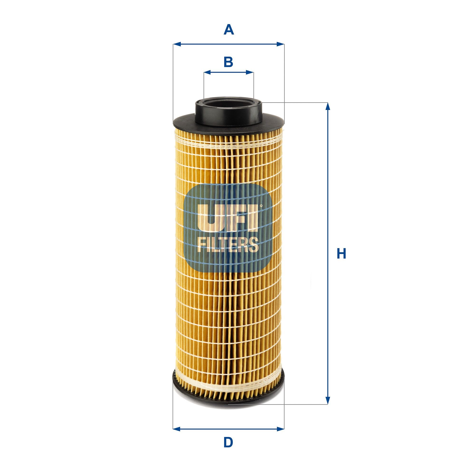 UFI 25.044.00 Ölfilter für SCANIA L,P,G,R,S - series LKW in Original Qualität