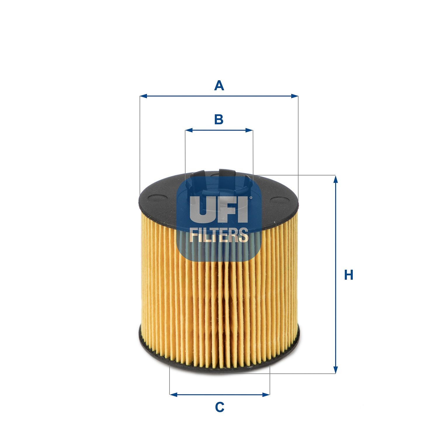 UFI 25.047.00 Oil filter Filter Insert