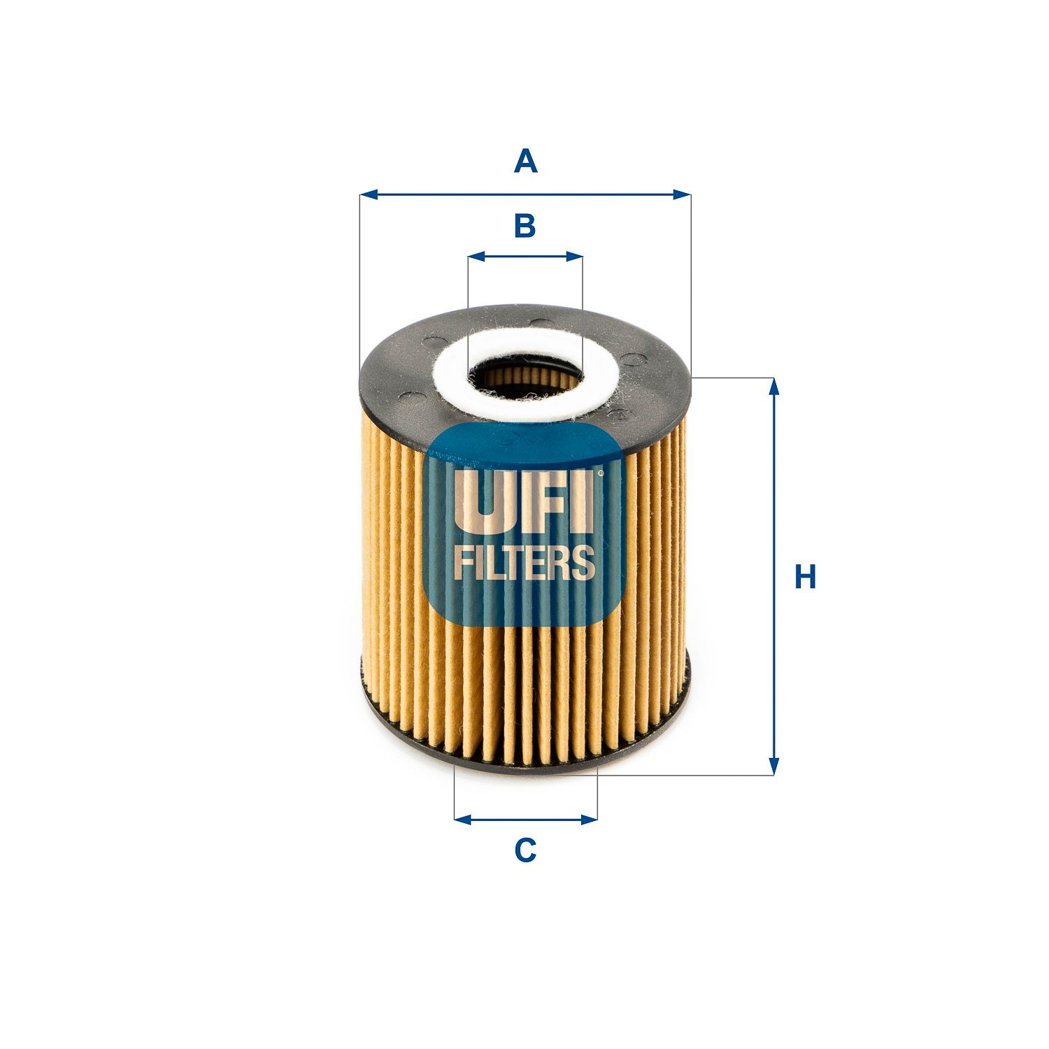 UFI Filter Insert Inner Diameter 2: 25,5mm, Ø: 73mm, Height: 75,5mm Oil filters 25.052.00 buy