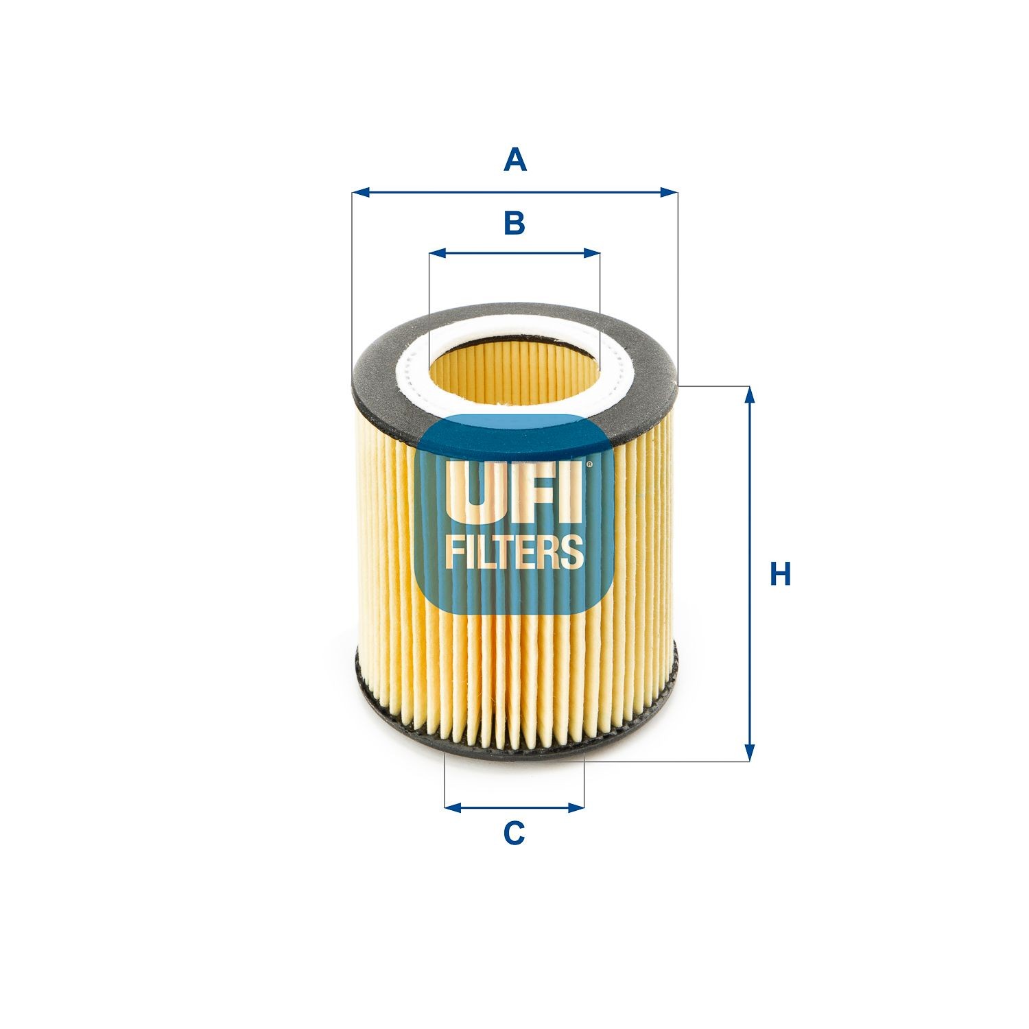 UFI Filter Insert Inner Diameter 2: 40mm, Ø: 74,5mm, Height: 79mm Oil filters 25.058.00 buy