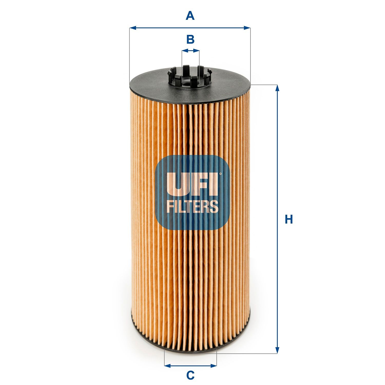 UFI Filter Insert Inner Diameter 2: 57mm, Ø: 121mm, Height: 262,5mm Oil filters 25.062.00 buy