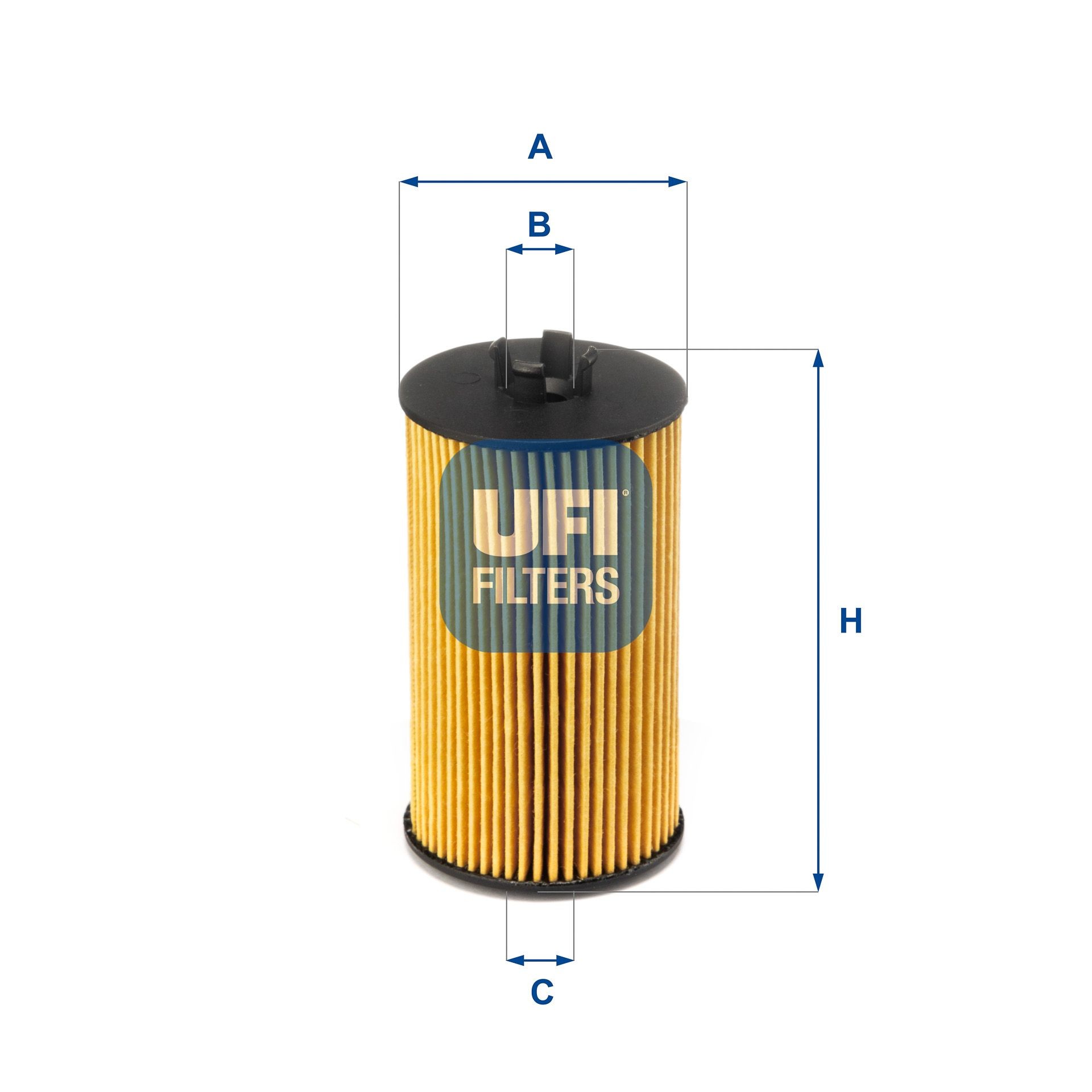 OEM-quality UFI 25.064.00 Engine oil filter