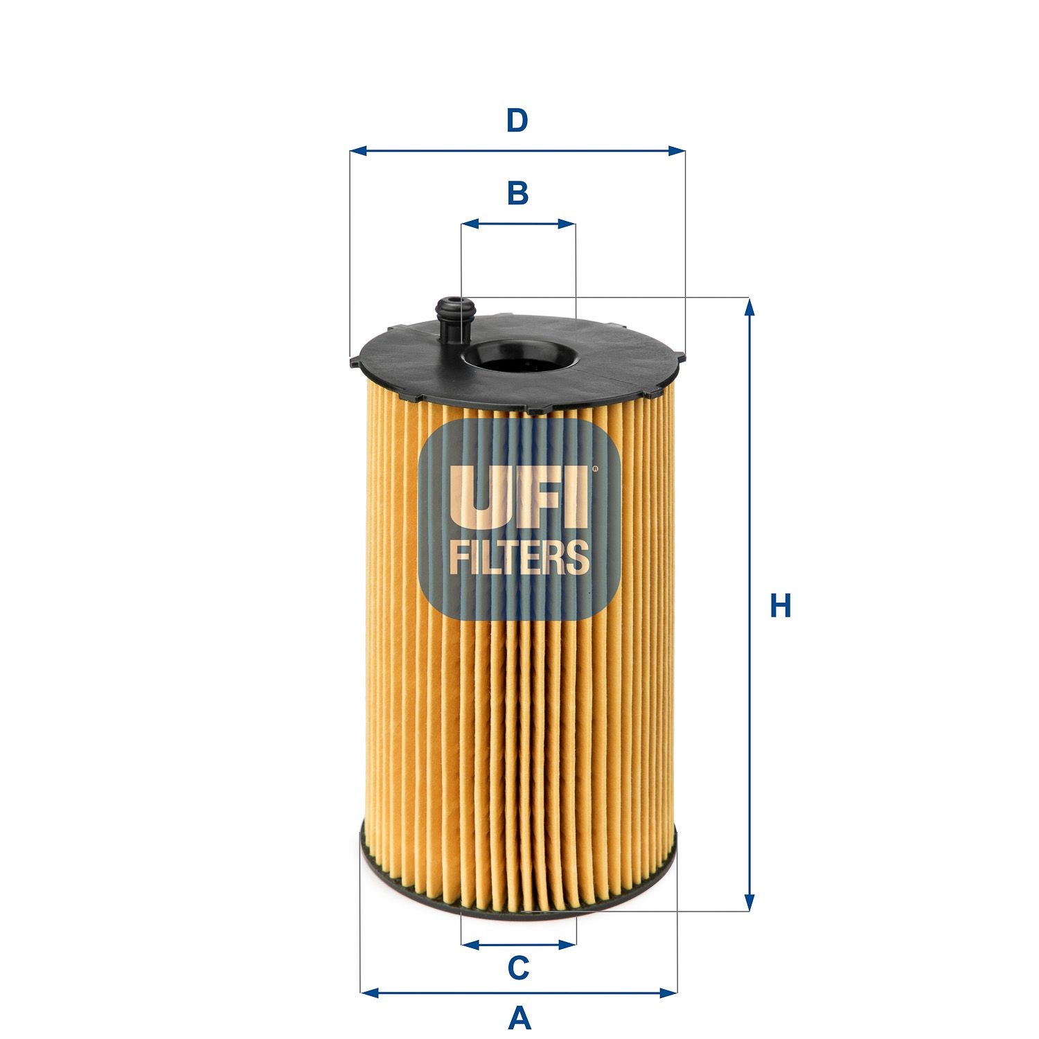 UFI 25.066.00 Oil filter 1109-X8
