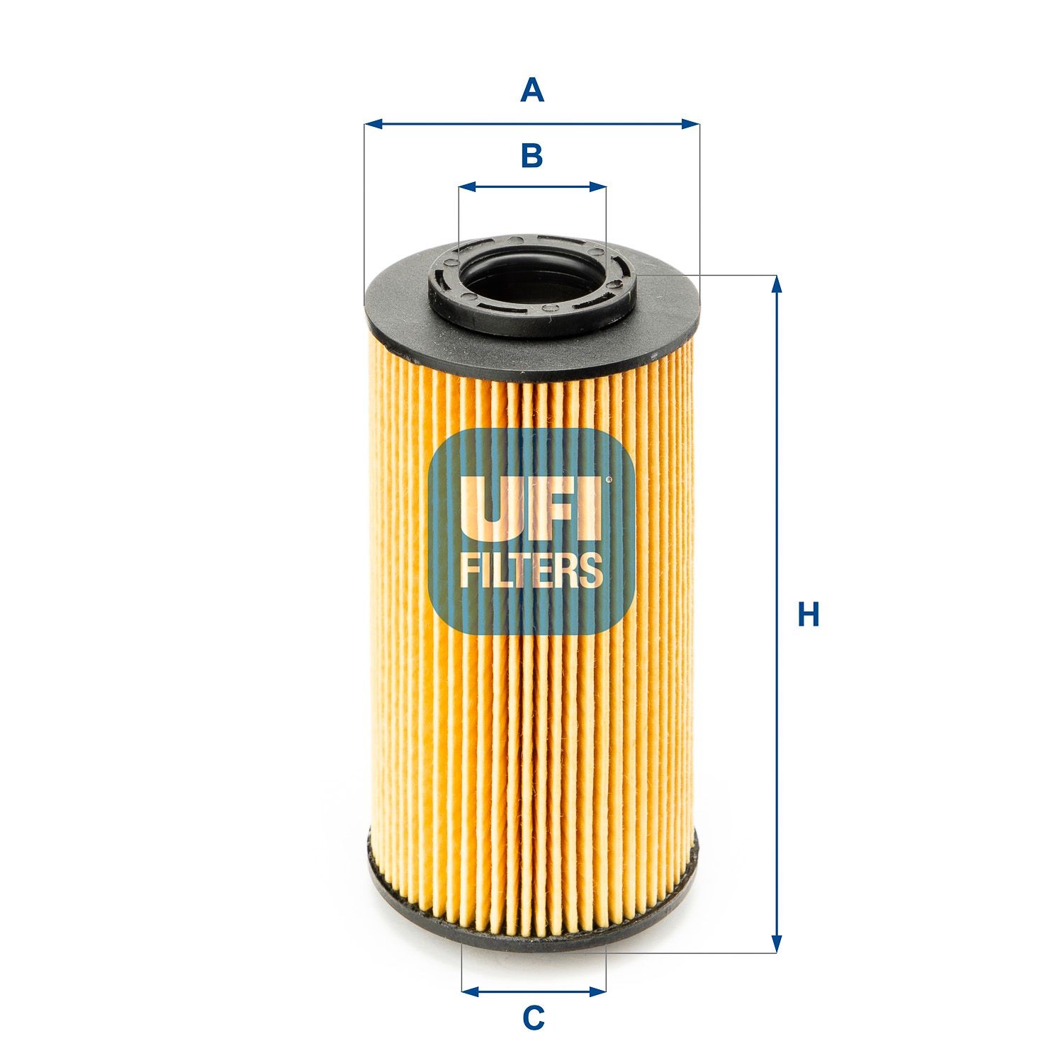 Original UFI Oil filter 25.070.00 for HYUNDAI i10