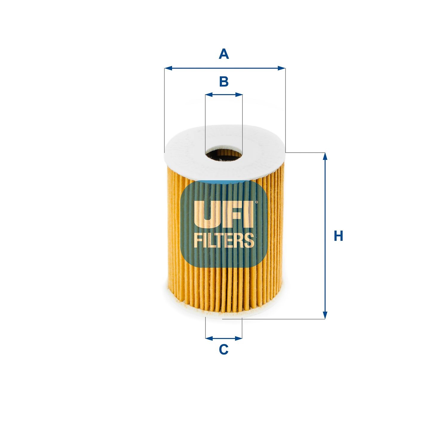 UFI 25.091.00 Oil filter 96808900