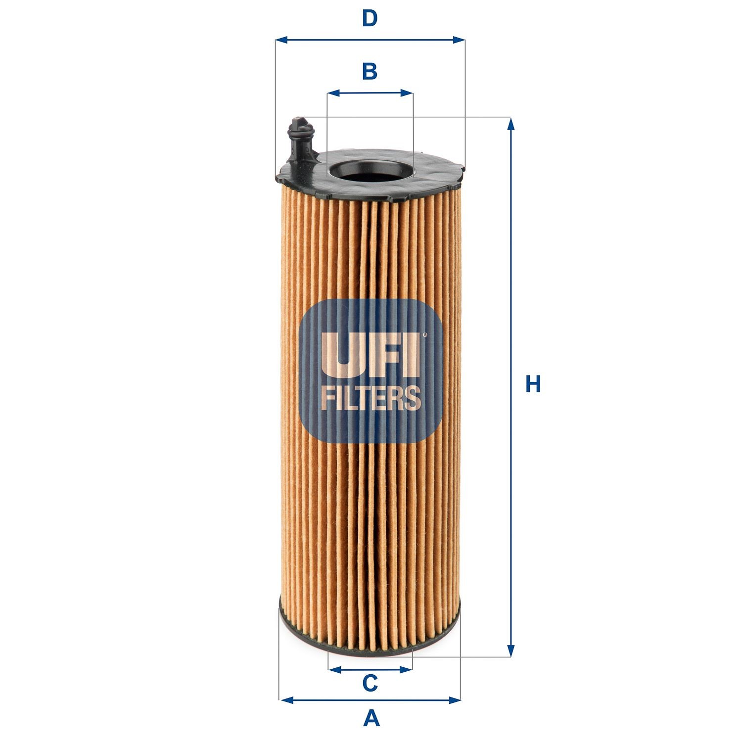 UFI Filter Insert Inner Diameter 2: 28,6mm, Ø: 72, 76mm, Height: 200mm Oil filters 25.105.00 buy