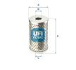 Hydraulikfilter, Lenkung 11421256260 UFI 25.406.01