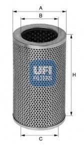 UFI 25.408.00 Oil filter AMK 462