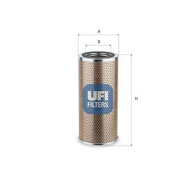 UFI Filter Insert Inner Diameter 2: 20mm, Ø: 100mm, Height: 121mm Oil filters 25.420.00 buy