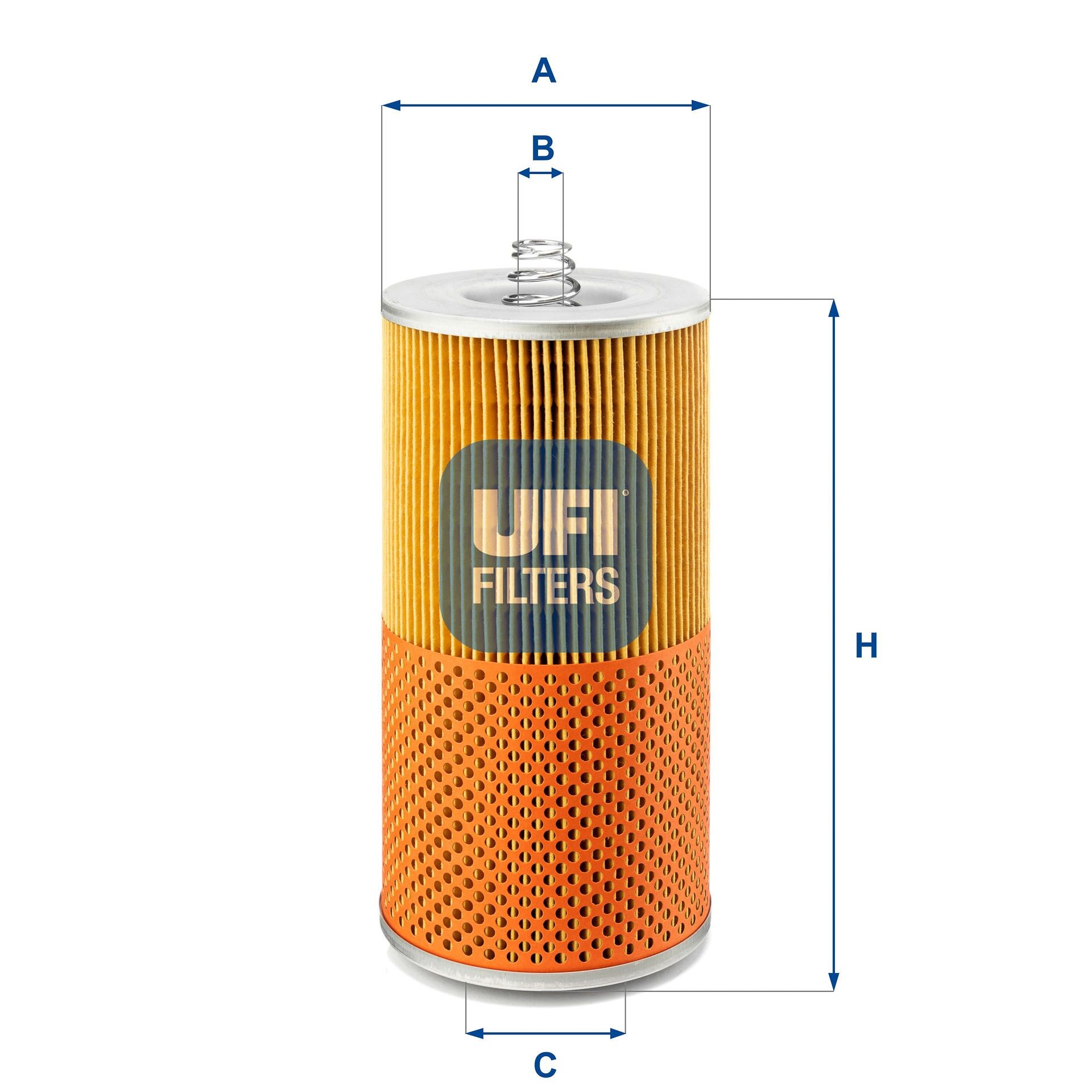 UFI Filtereinsatz Innendurchmesser 2: 13,8, 57mm, Ø: 120mm, Höhe: 248mm Ölfilter 25.423.01 kaufen
