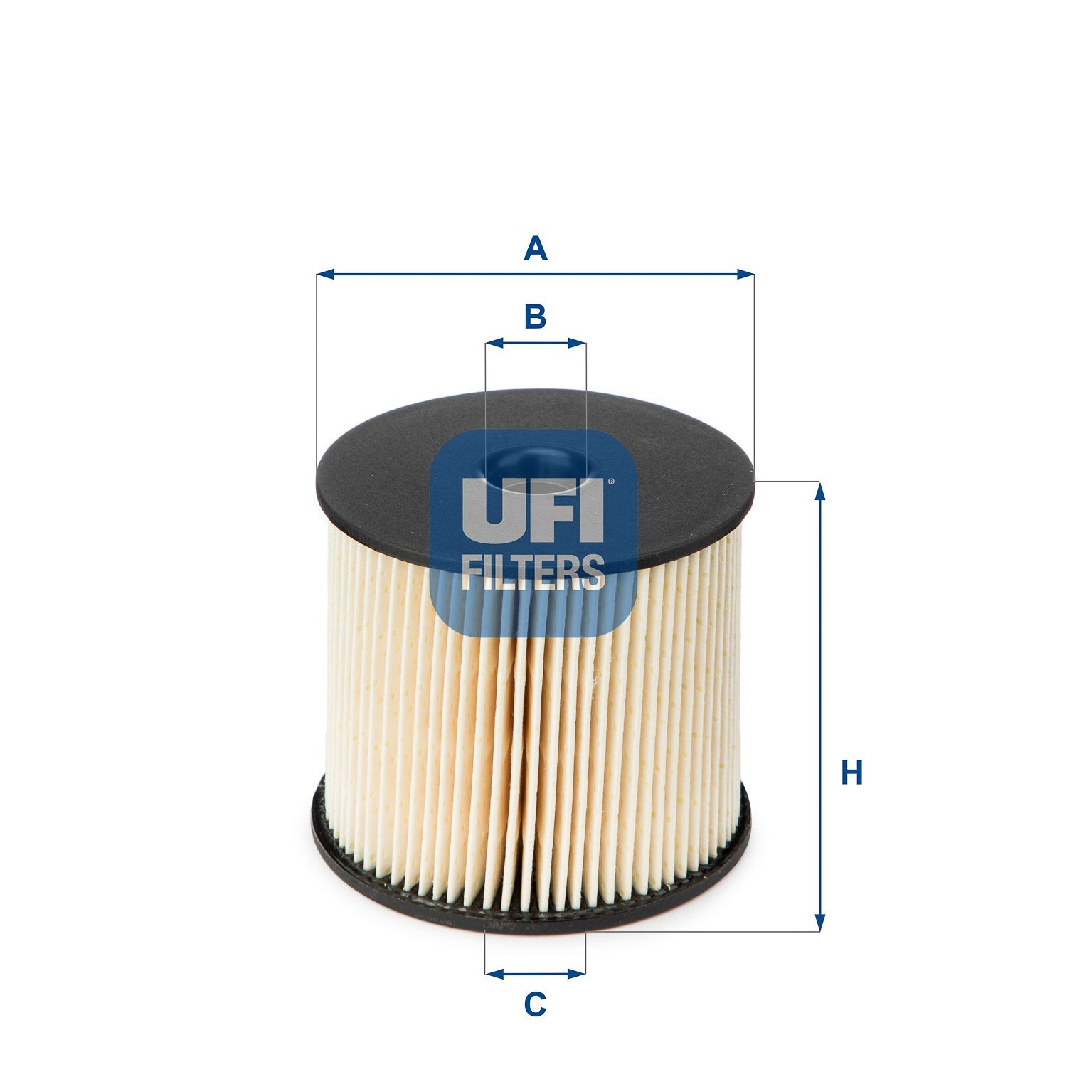UFI 25.433.00 Oil filter 376376R91
