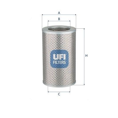 UFI 25.463.00 Oil filter 6624214