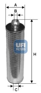 UFI Inner Diameter 2: 25,5, 35mm, Ø: 78mm, Height: 292, 292,0mm Oil filters 25.473.00 buy