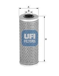 UFI 25.498.00 Oil filter 1651045040