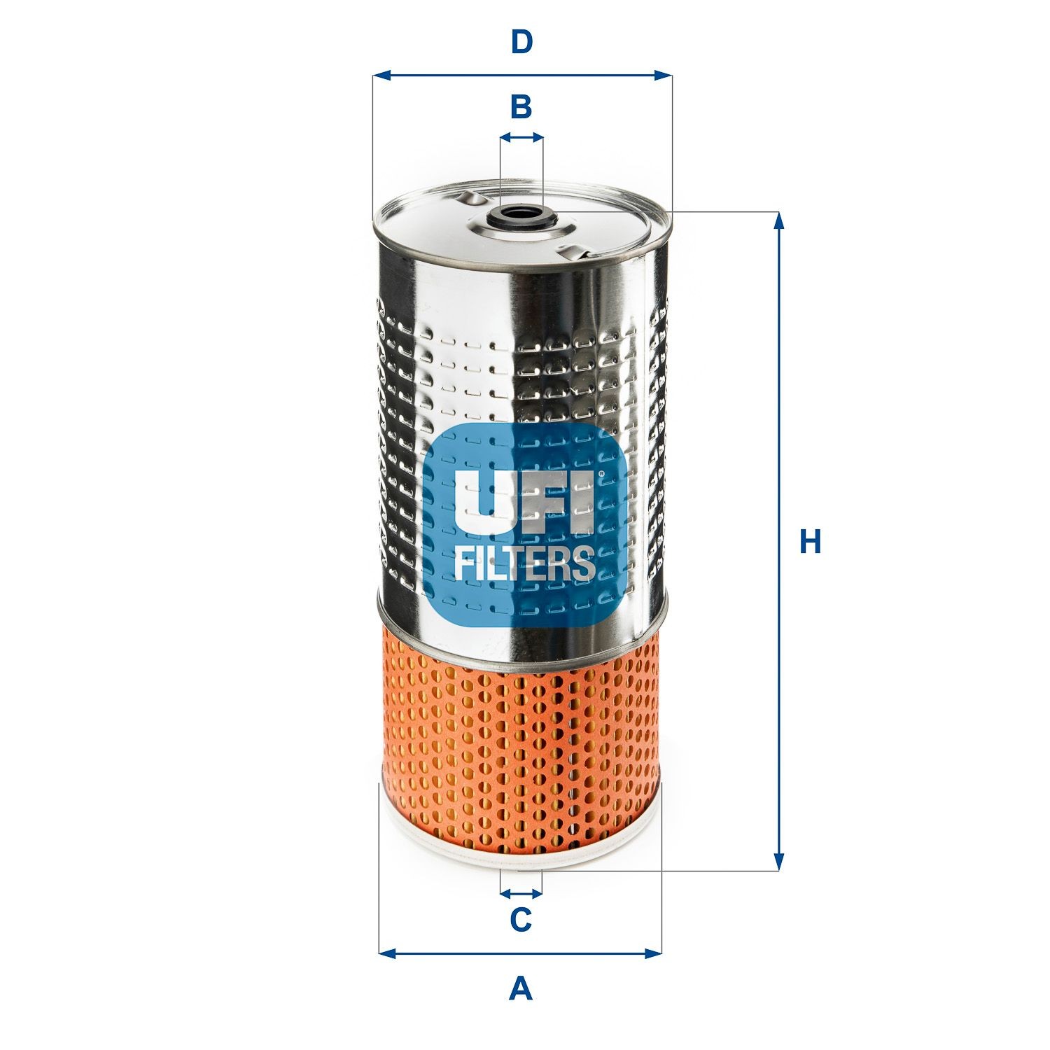 UFI 25.499.00 Engine oil filter Filter Insert
