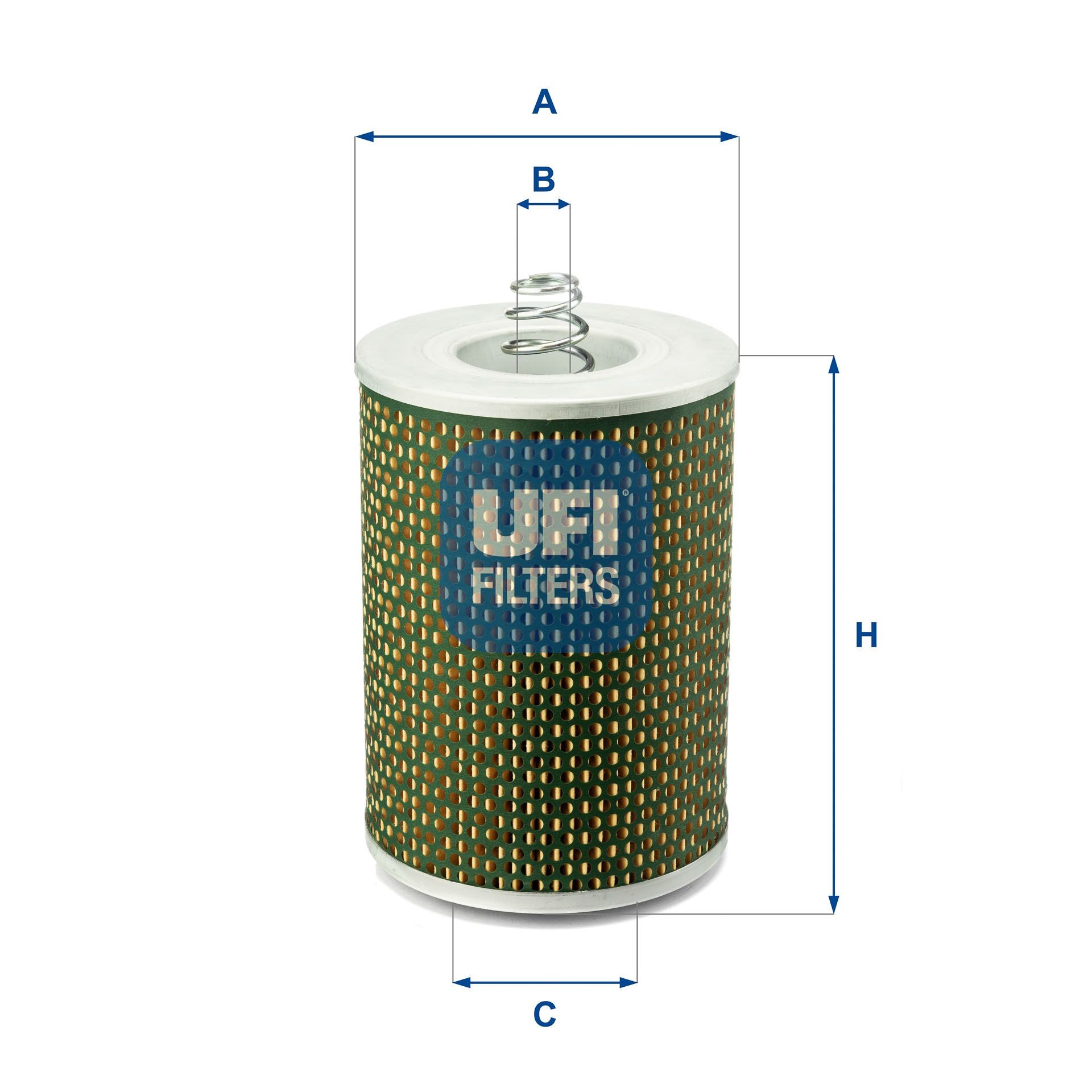 UFI 25.505.00 Oil filter 001-184-04-25