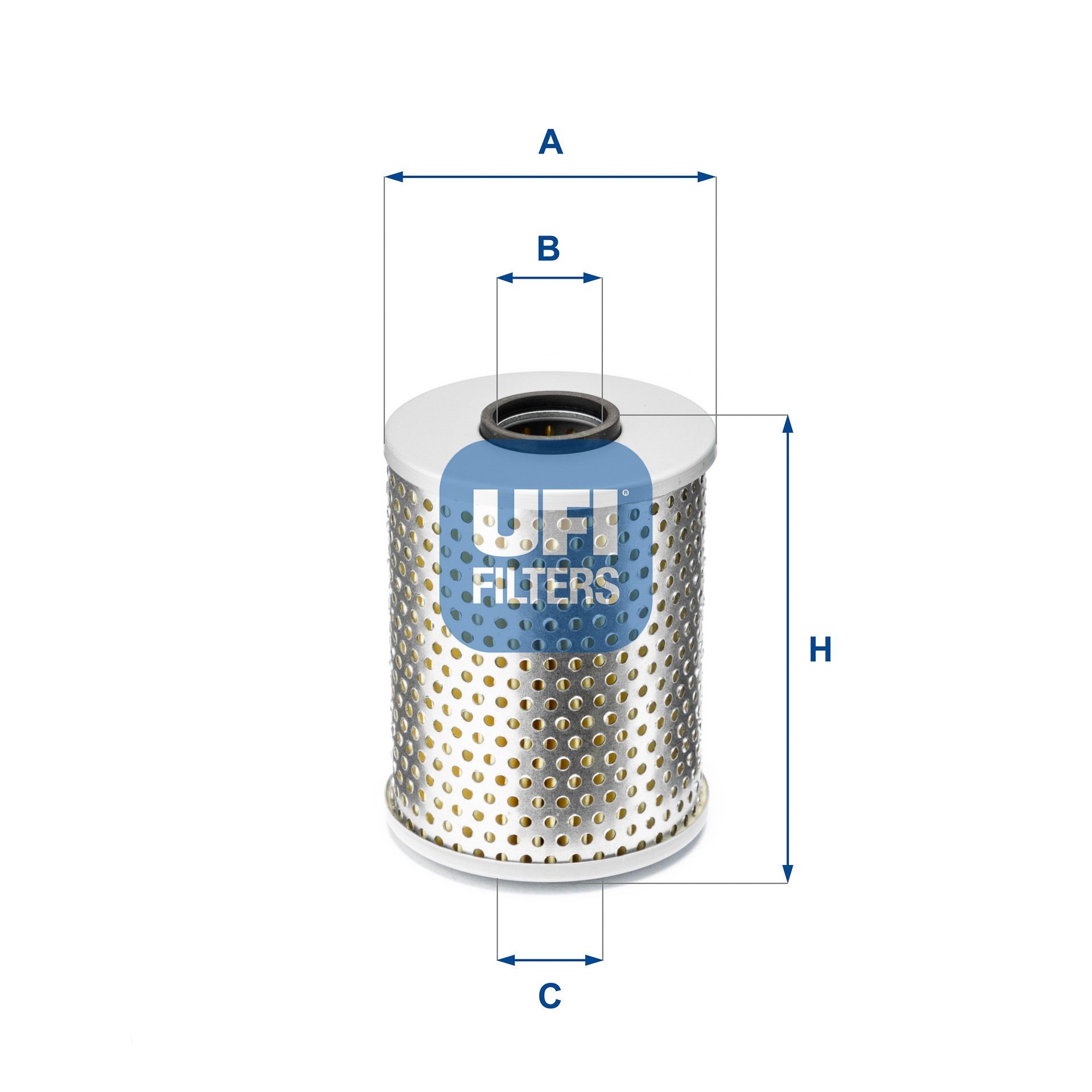 UFI 25.548.00 Oil filter Filter Insert