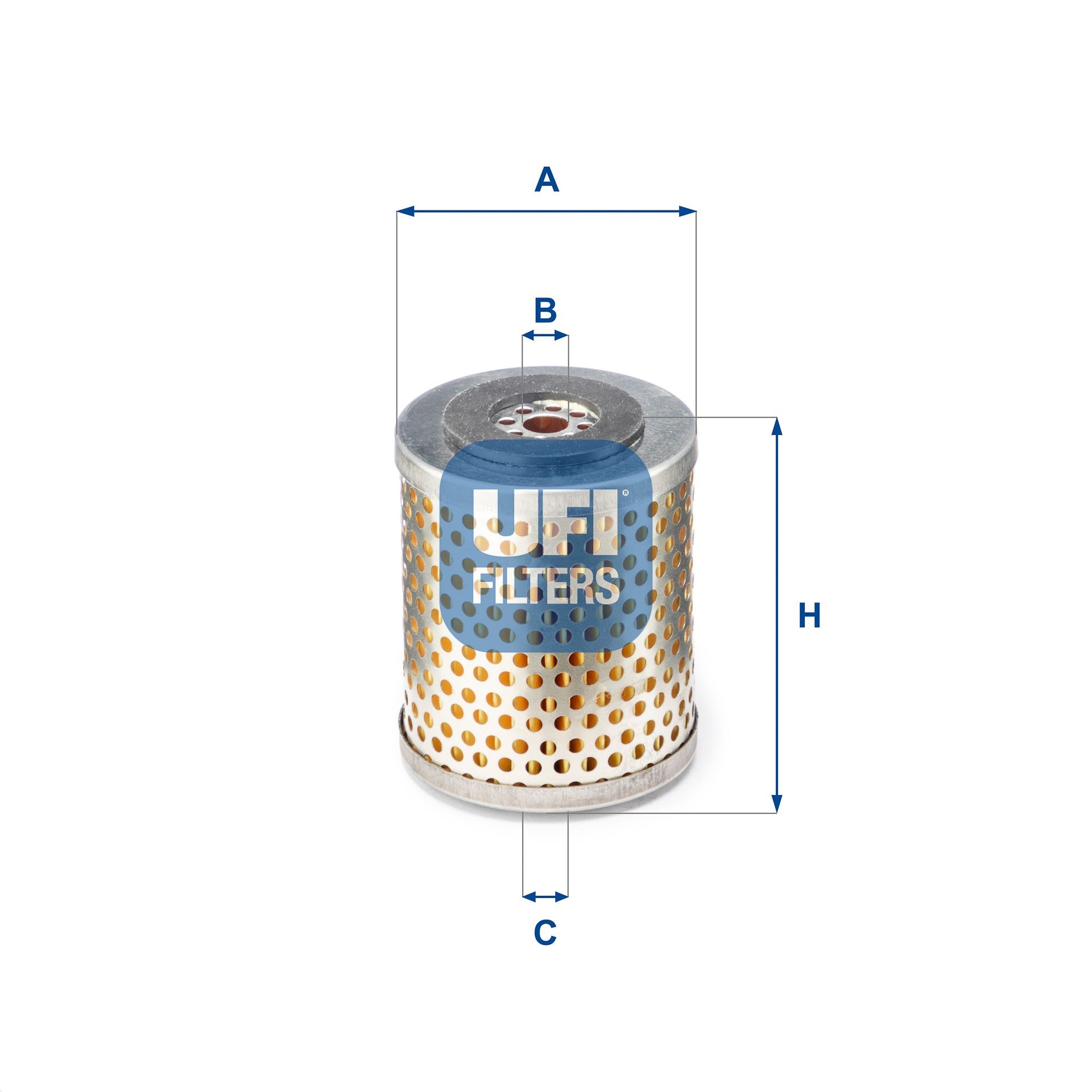 UFI Inner Diameter 2: 42mm, Ø: 100mm, Height: 224, 224,0mm Oil filters 25.552.00 buy