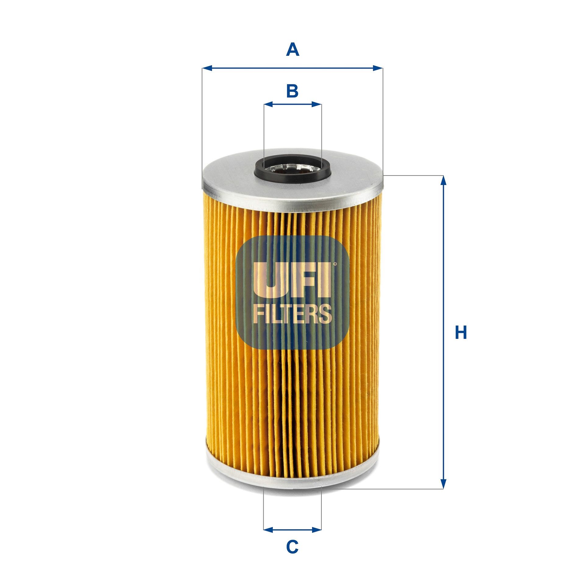 Great value for money - UFI Oil filter 25.555.00