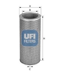 UFI Inner Diameter 2: 92, 10mm, Ø: 126mm, Height: 290, 290,0mm Oil filters 25.569.00 buy