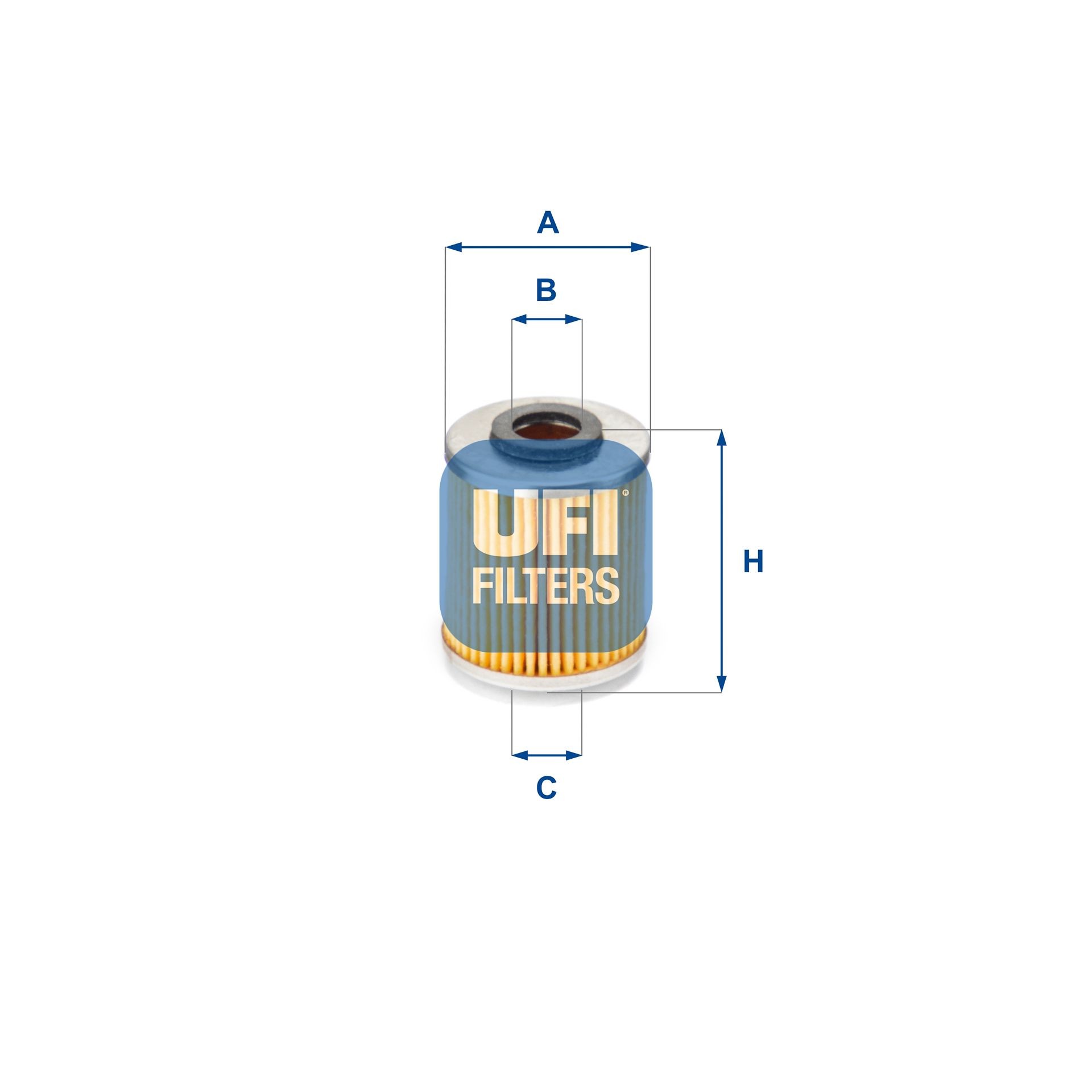 UFI 25.587.00 Oil filter 11422245406
