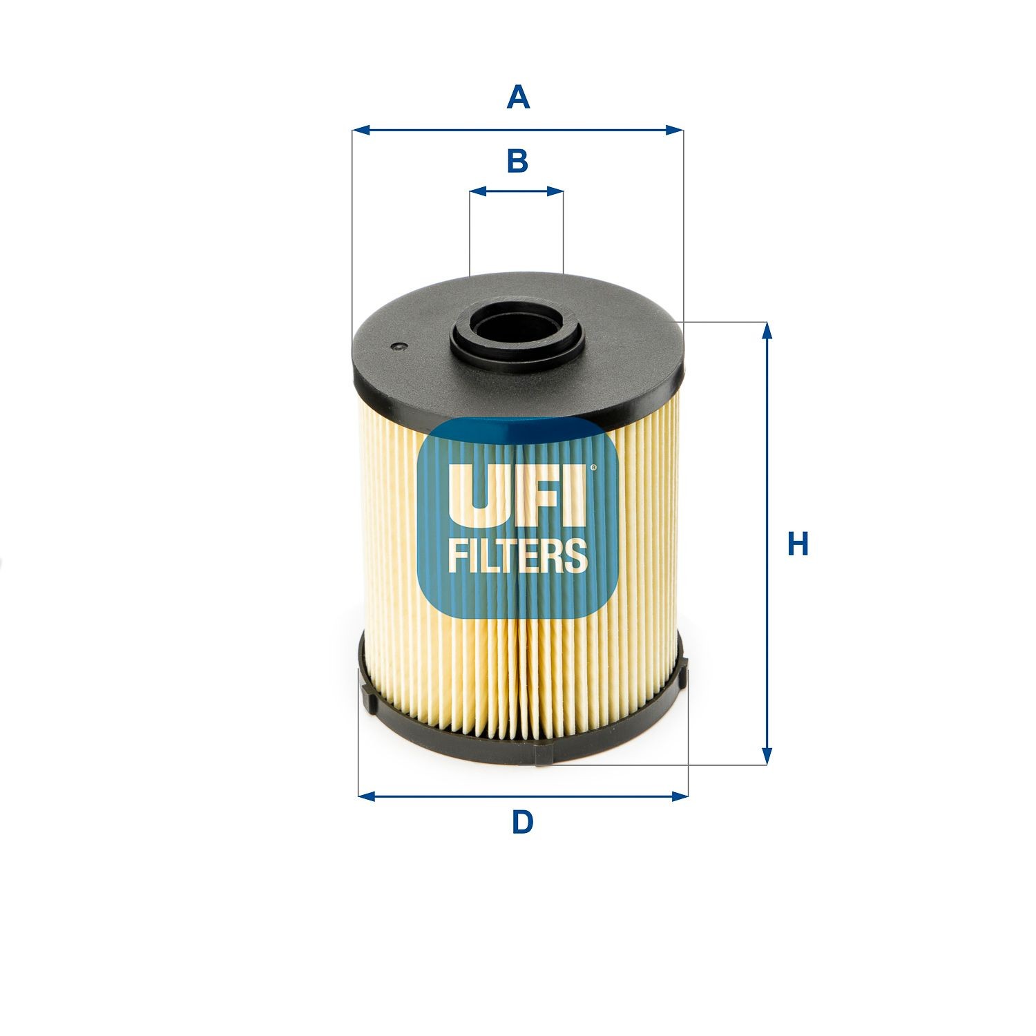 UFI 26.006.00 Fuel filter 611 090 00 51