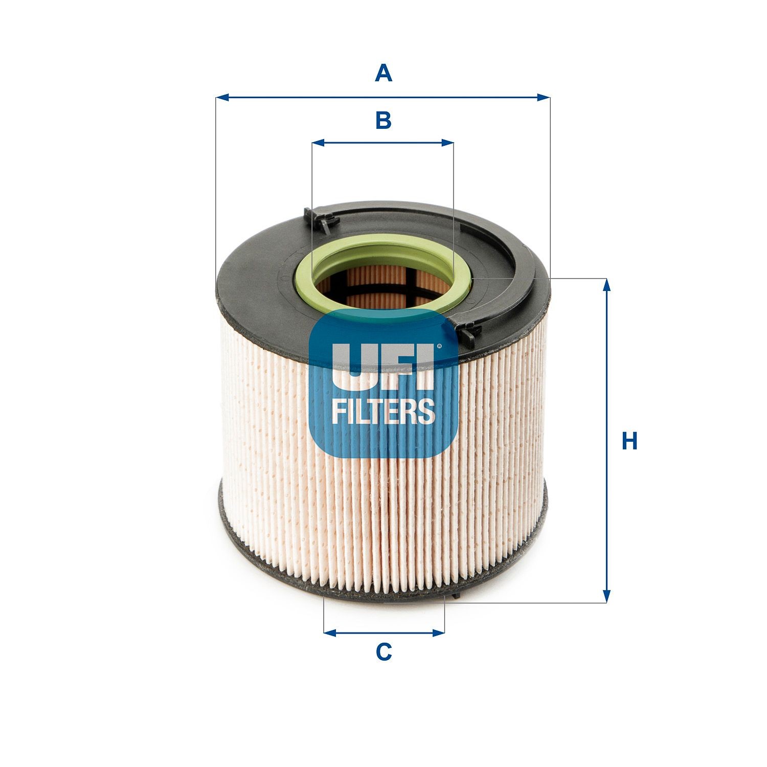 UFI 26.015.00 Fuel filter 7L6127434C