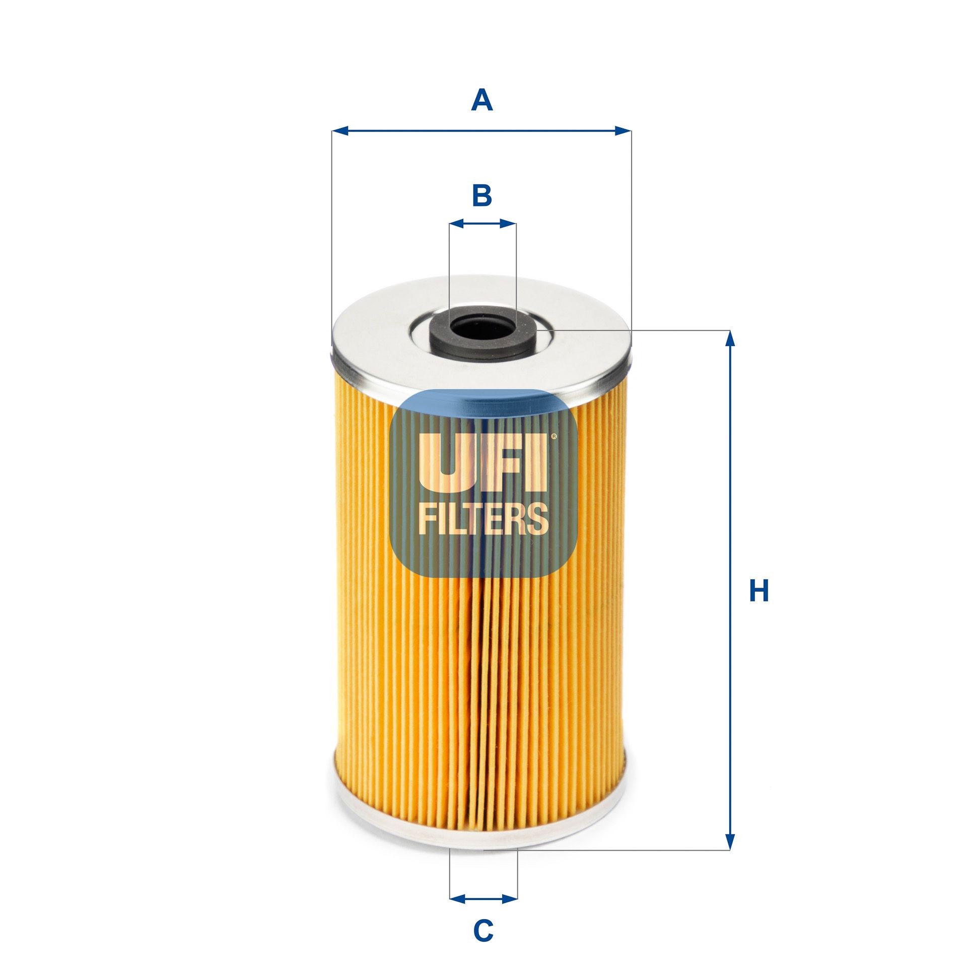 UFI 26.609.00 Fuel filter M 1-370