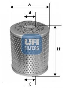 UFI 26.623.00 Fuel filter 1901689
