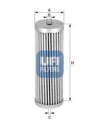 UFI 26.654.00 Fuel filter