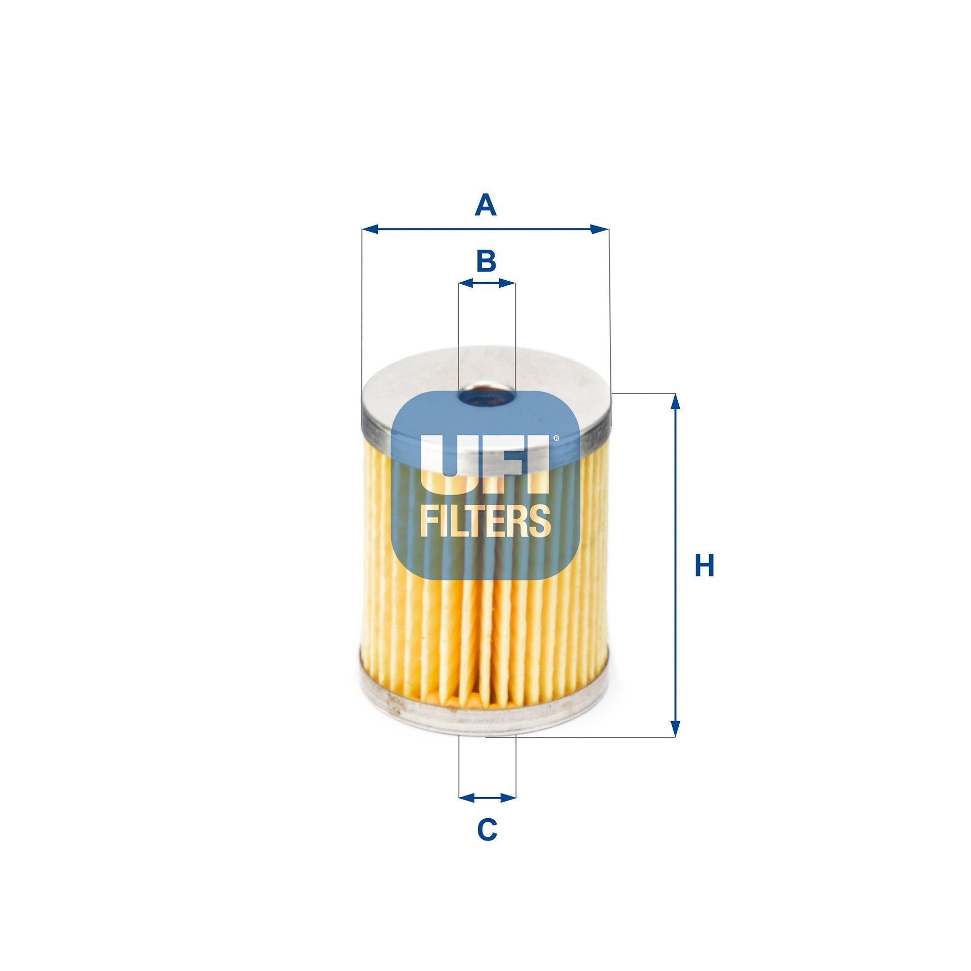 UFI Height: 52, 52,0mm Inline fuel filter 26.660.00 buy