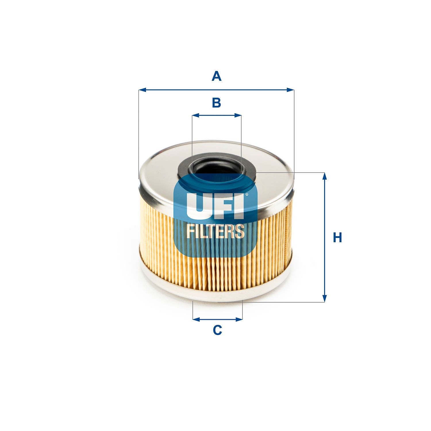Great value for money - UFI Fuel filter 26.686.00