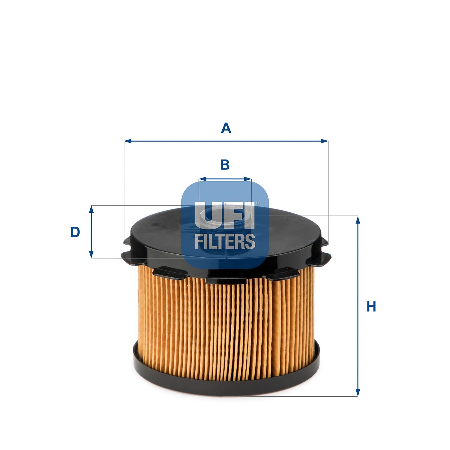UFI 26.688.00 Fuel filter 1906-49