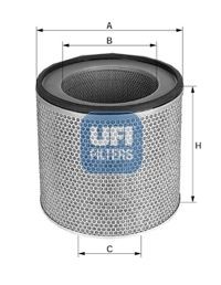 UFI 27.023.00 Air filter 998 5780