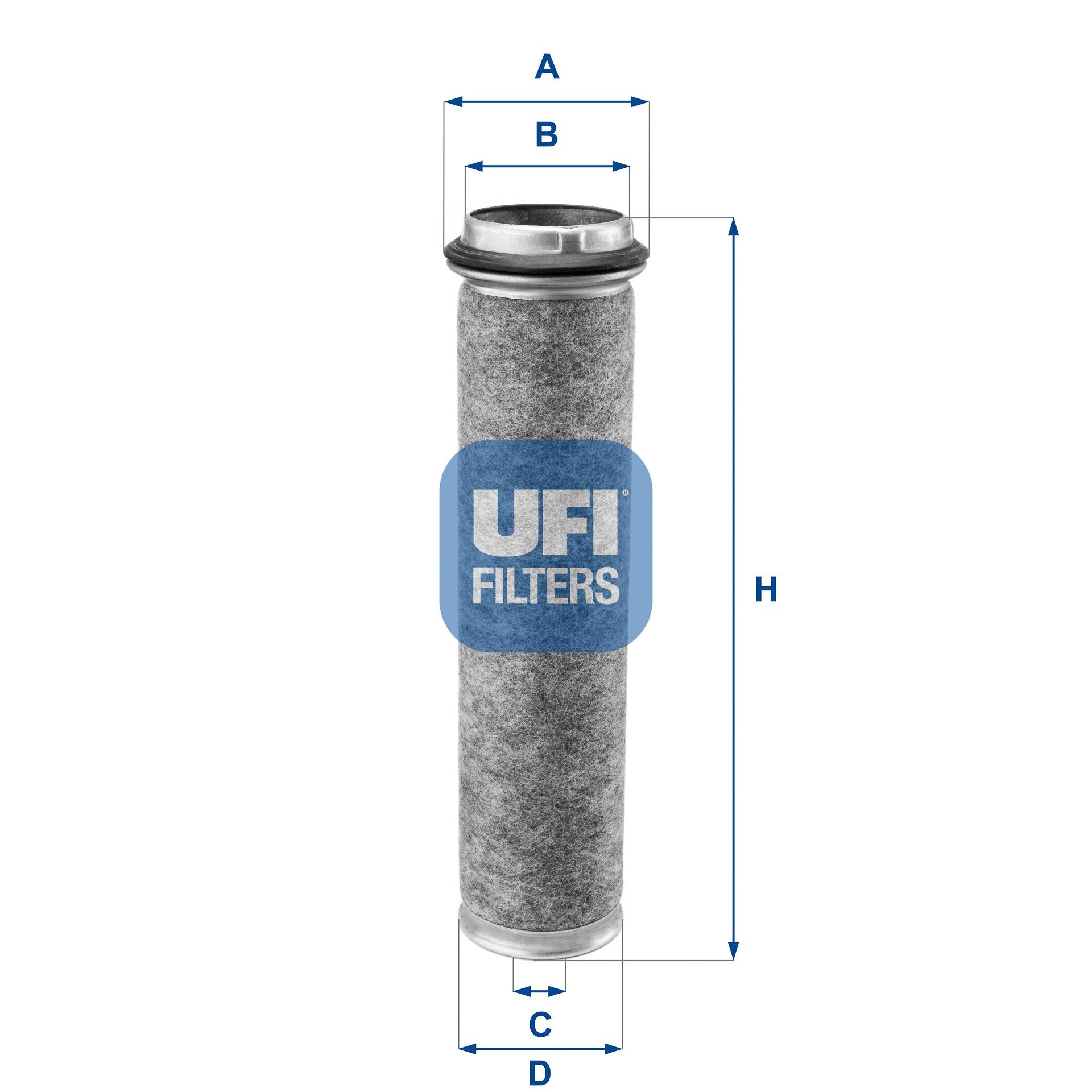 UFI 27.055.00 Air filter 611 00 19 0020