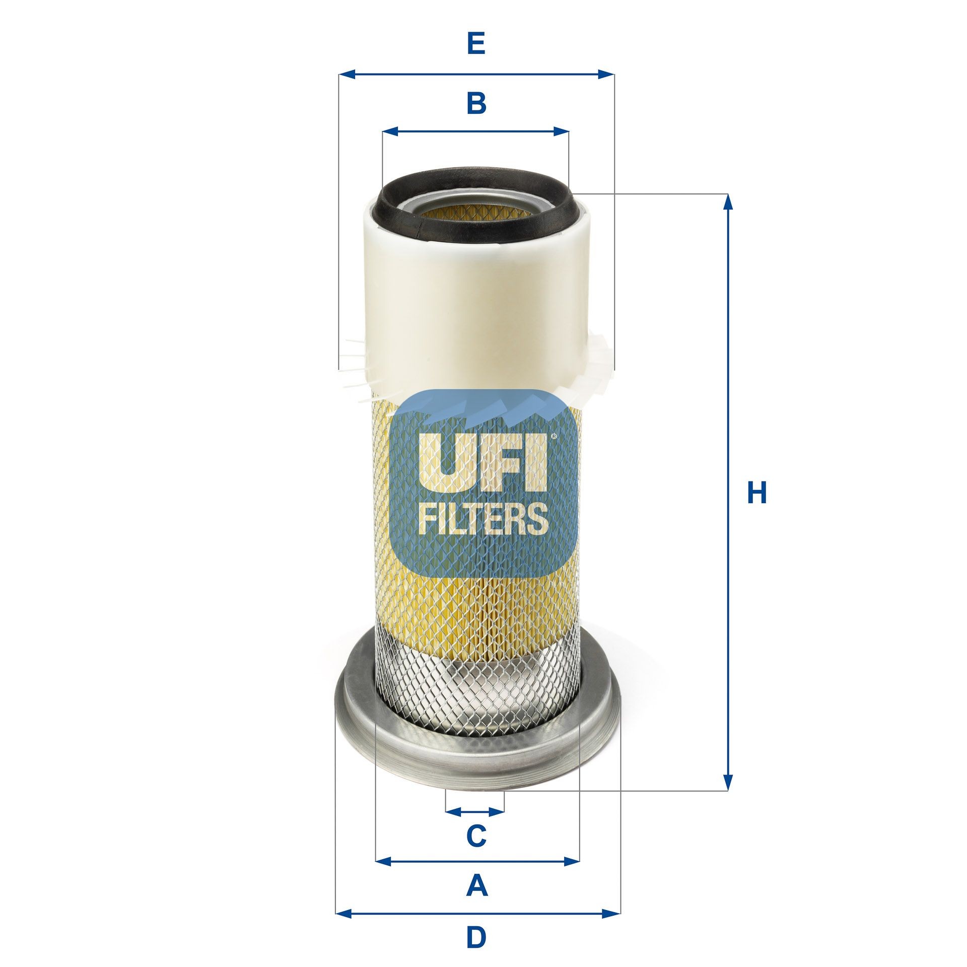 UFI 393, 393,0mm, 155, 213mm Höhe: 393, 393,0mm Luftfilter 27.078.00 kaufen