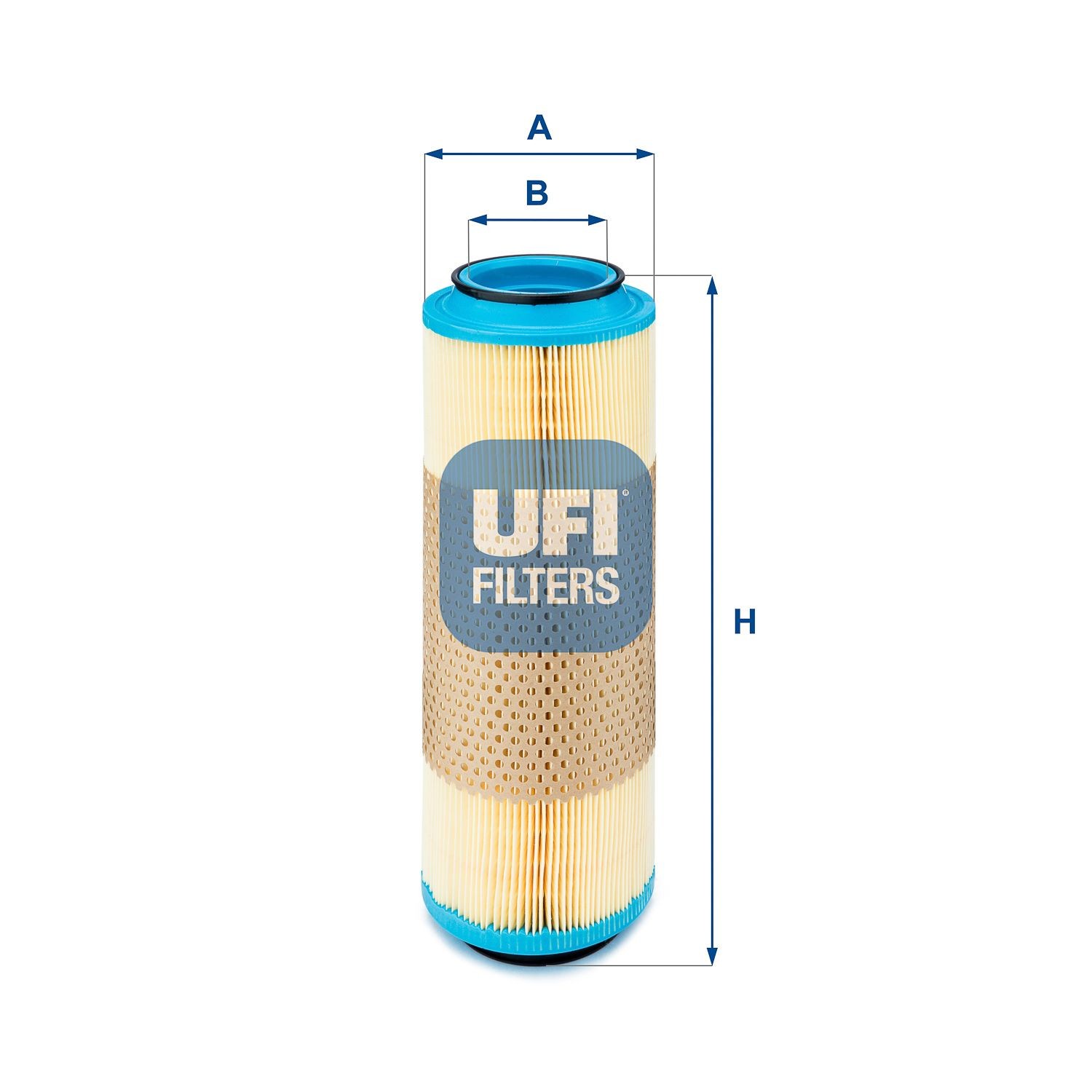 UFI 27.096.00 Air filter 45mm, 230mm, Filter Insert