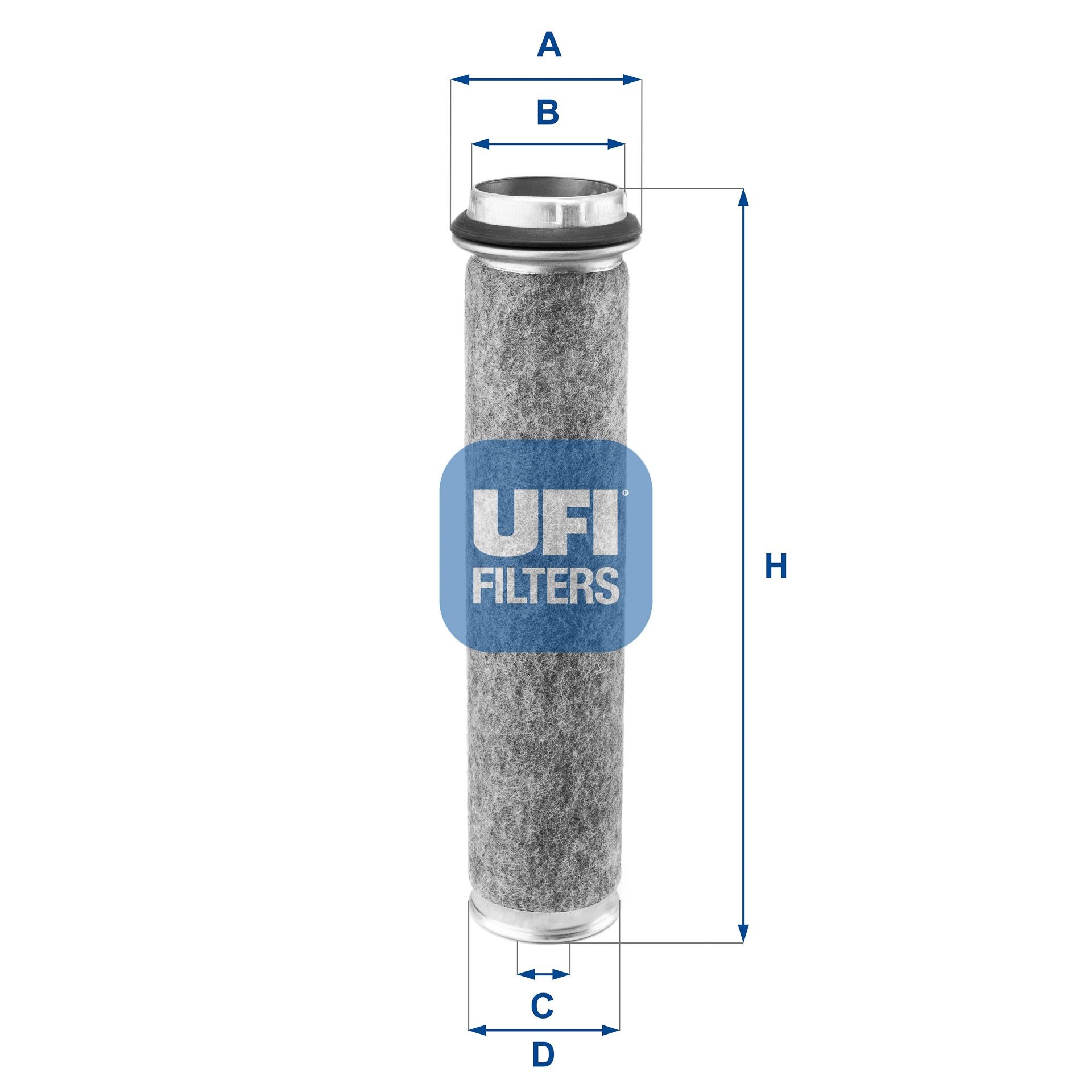 UFI 27.165.00 Air filter 16195441
